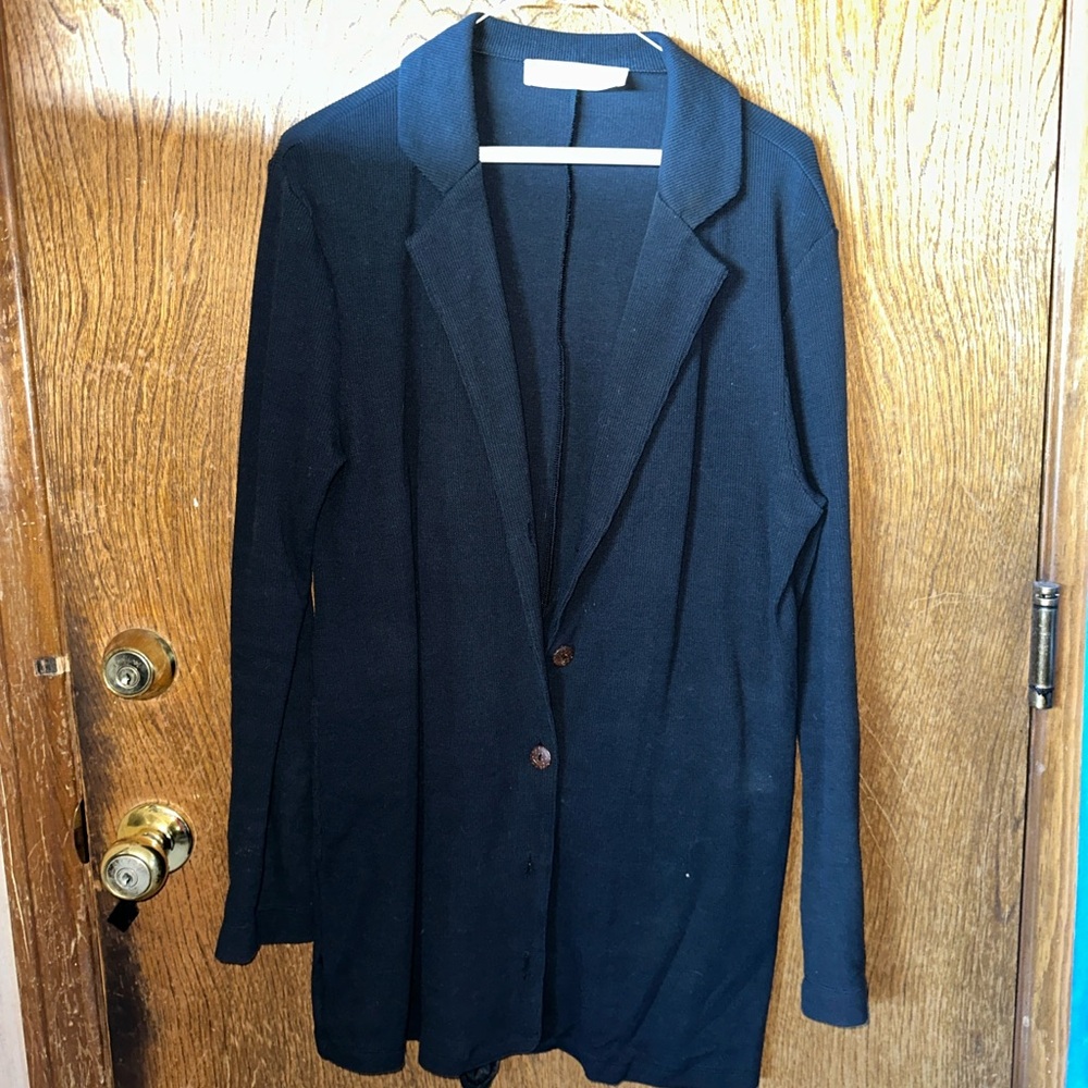 Elegant Navy Women's Blazer